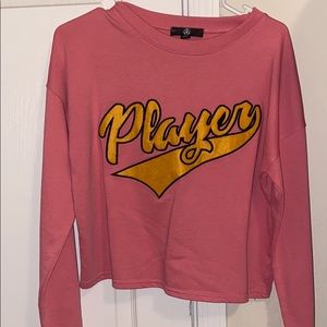 CREWNECK SWEATSHIRT CROPPED